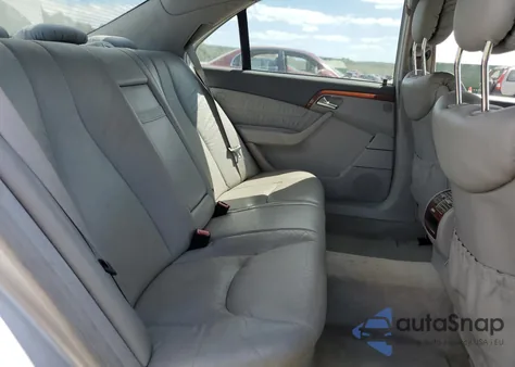 2000 Mercedes-Benz S 430 z USA, uszkodzony, nr VIN WDBNG70J4YA086890